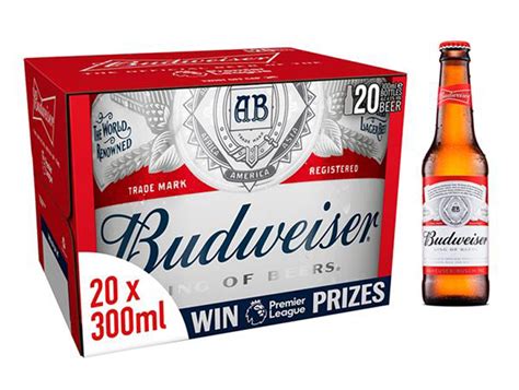 Ilustrácia dvoch rôznych fliaš piva Budweiser