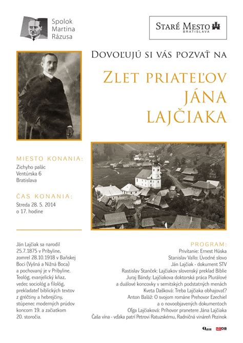 Portrét Jána Lajčiaka