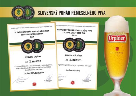 Infografika: Zloženie piva Urpiner