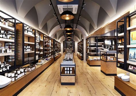 Interiér moderného diskontného obchodu s alkoholom