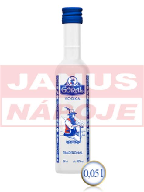 Fľaša Goral vodky