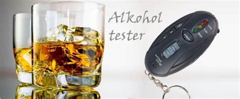 alkohol tester s výsledkom