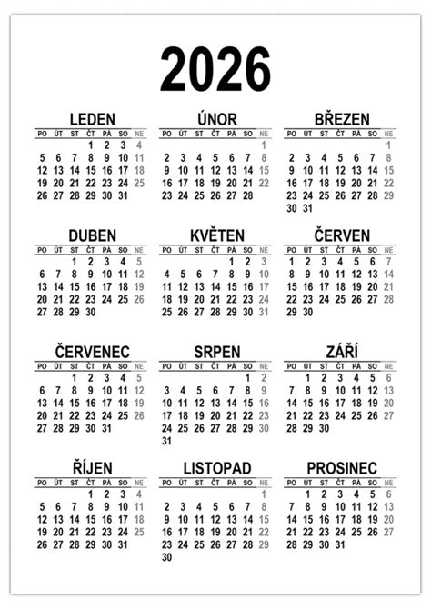 Kalendár s vyznačeným „Suchým februárom“