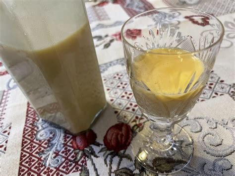 Zloženie vaječného likéru