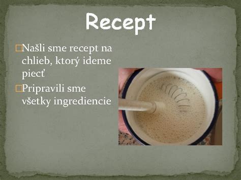 Ingrediencie na prípravu likéru