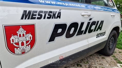 Ilustračná fotografia mestskej polície v akcii