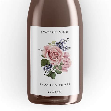 Etiketa vína s informáciou o siričitanoch