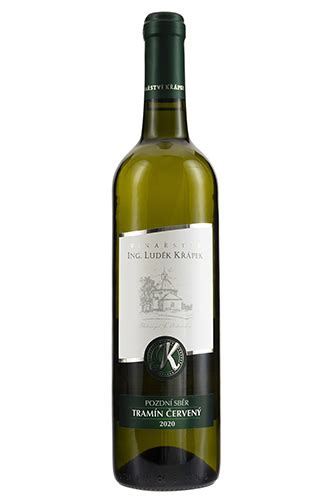 Fľaša vína Tramín červený