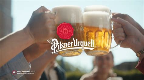 Reklama na pivo Pilsner Urquell