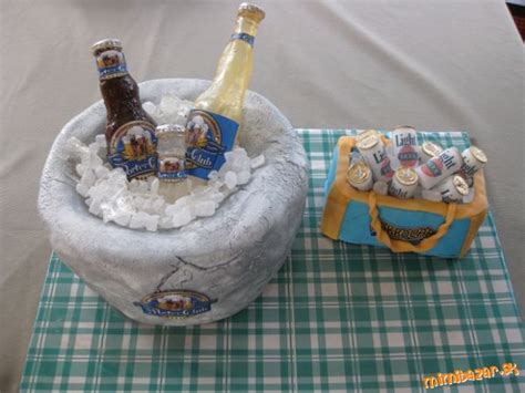 Rôzne farebné pivové fľaše