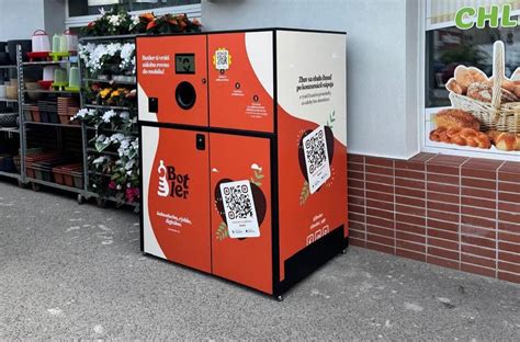 Zberný automat na zálohované fľaše