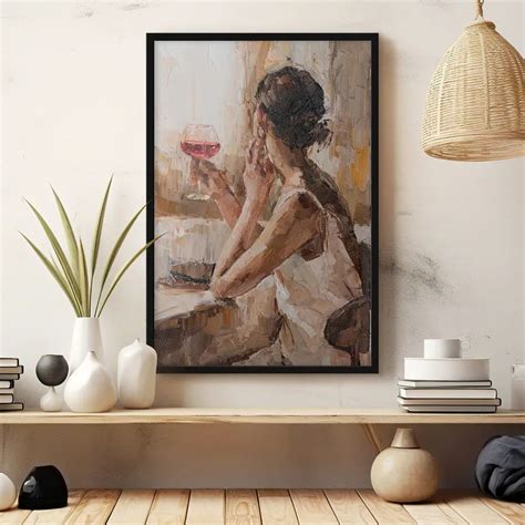 Ilustrácia ženy držiac bábätko a pohárik vína