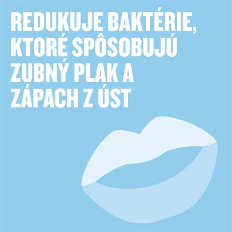 Infografika znázorňujúca vrstvy zubného povlaku a baktérie spôsobujúce zápach.