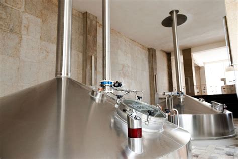 Moderné zariadenia v pivovare Šariš