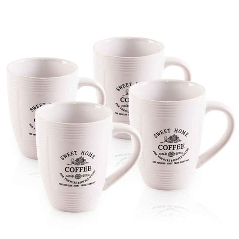 Sada keramických krígľov s rôznymi nápismi