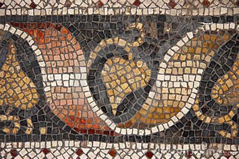 Rímska mozaika zobrazujúca sympózium