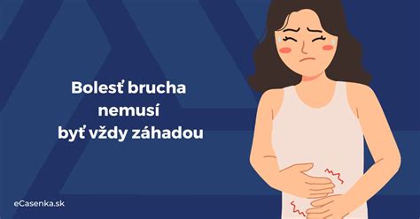Ilustrácia symbolizujúca bolesť brucha