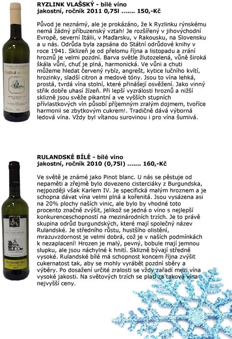 Široká škála fliaš vína