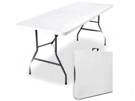 Plastový skladací cateringový stôl