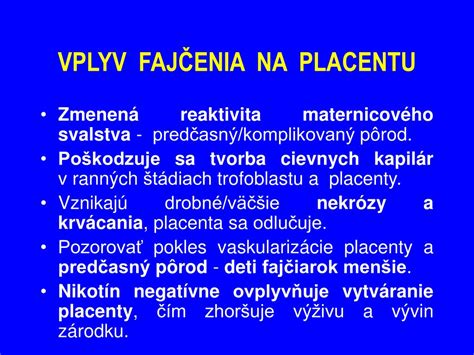 prenatálny vývoj dieťaťa