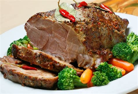 Pečená bravčová krkovička na tanieri