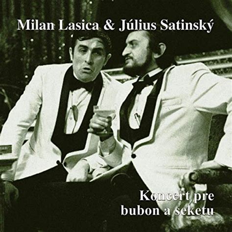 Milan Lasica a Július Satinský na javisku
