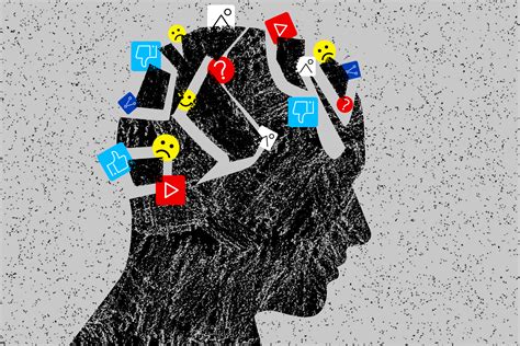 Ilustrácia digitálnej siete s ikonami robotov a zámku