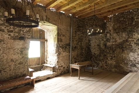 Interiér hradu Beckov