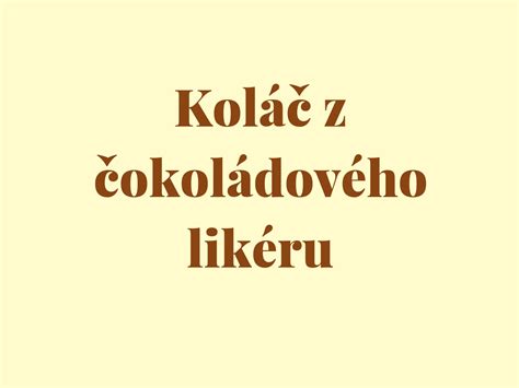 Ilustrácia čokoládového likéru v pohári