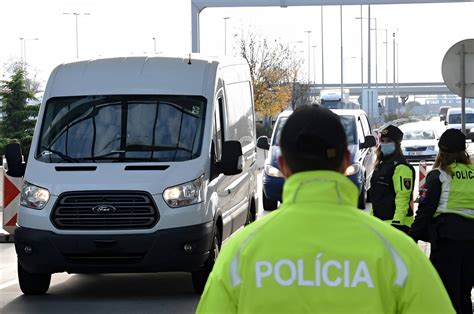 Ilustračná fotografia policajnej kontroly
