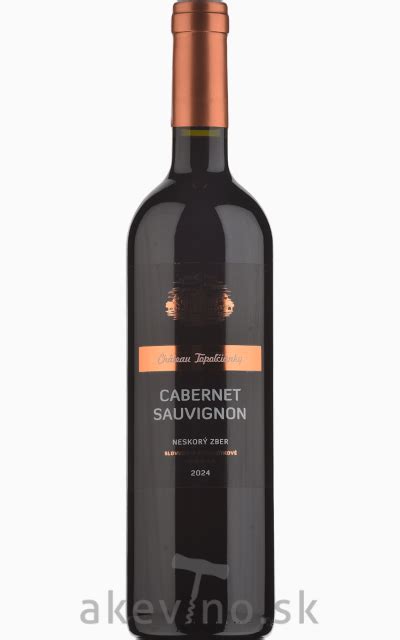 Fľaša Chateau Topoľčianky Cabernet Sauvignon