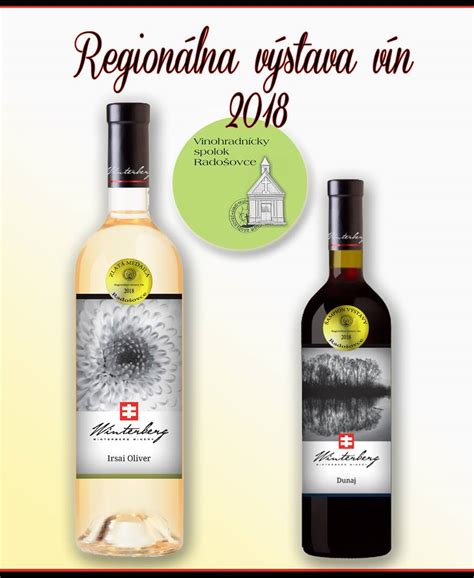 Fľaše vín z Vinárstva Winterberg