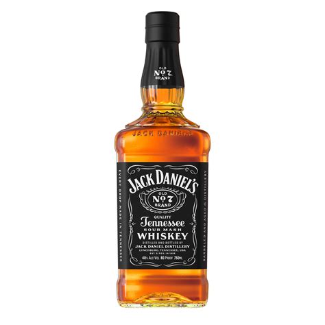 Sklenená fľaša Jack Daniel's Old No. 7