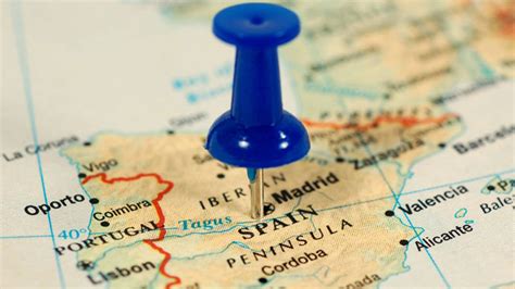 Mapa regiónu Jerez, Španielsko