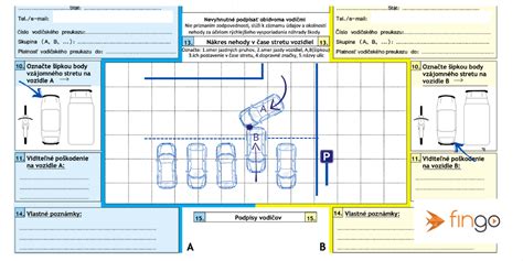 Ilustrácia poisťovne a dopravnej nehody