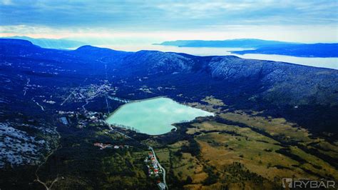 Jazero Štrkovka z vtáčej perspektívy