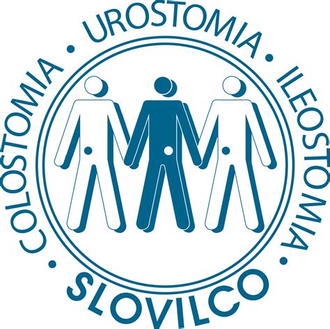 Diagram rôznych typov stómií (kolostómia, ileostómia, urostómia)