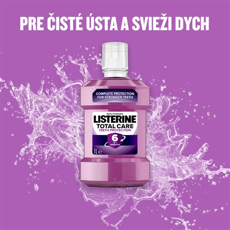 Zloženie ústnej vody Listerine