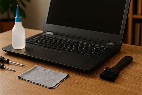 Ilustrácia repasovaného notebooku