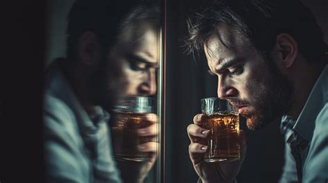 Ilustrácia znázorňujúca rôzne štádiá alkoholizmu