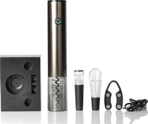 Elektrický otvárač na víno s príslušenstvom