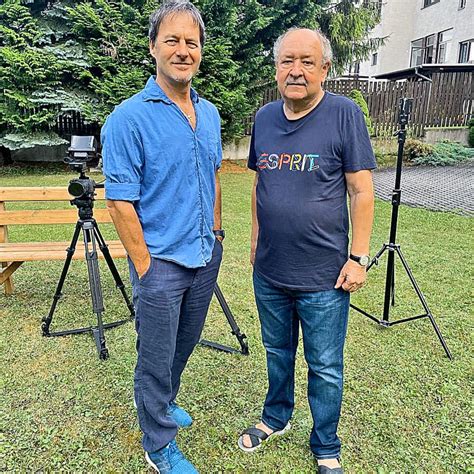 Paľo Habera a Ben Cristovao na spoločnej fotografii