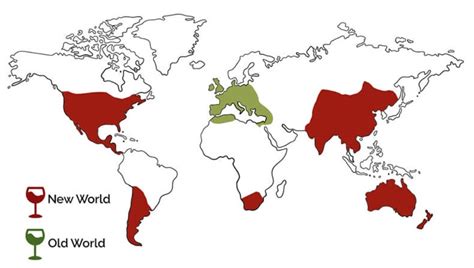 Mapa konzumace vína ve světě