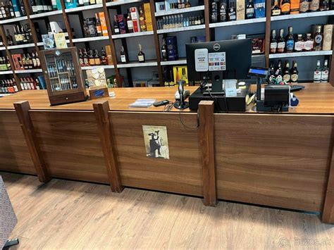 Drevený pult na výčap piva