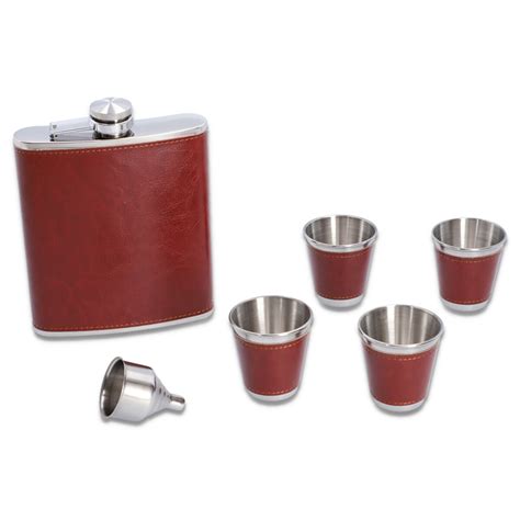 Darčeková sada ploskačky s pohárikmi