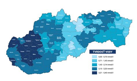 Mapa pivovarníckych oblastí na Slovensku