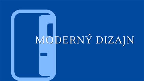 Moderný dizajn fľaše