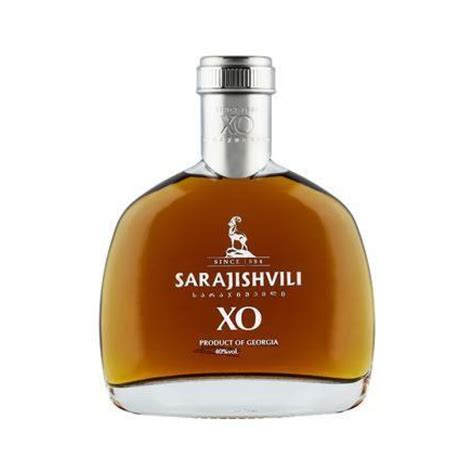 Stará fľaša koňaku Sarajishvili