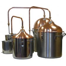 Medené destilačné prístroje