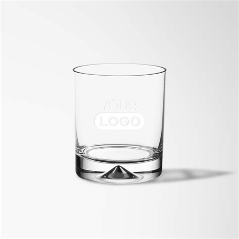 Valcovitý pohár na whisky s hrubým dnom